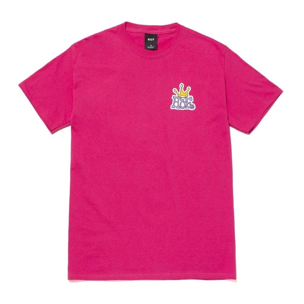 Huf Huf Crown Logo T Shirt TS01414 Sangria
NWOT skate graffiti streetwear